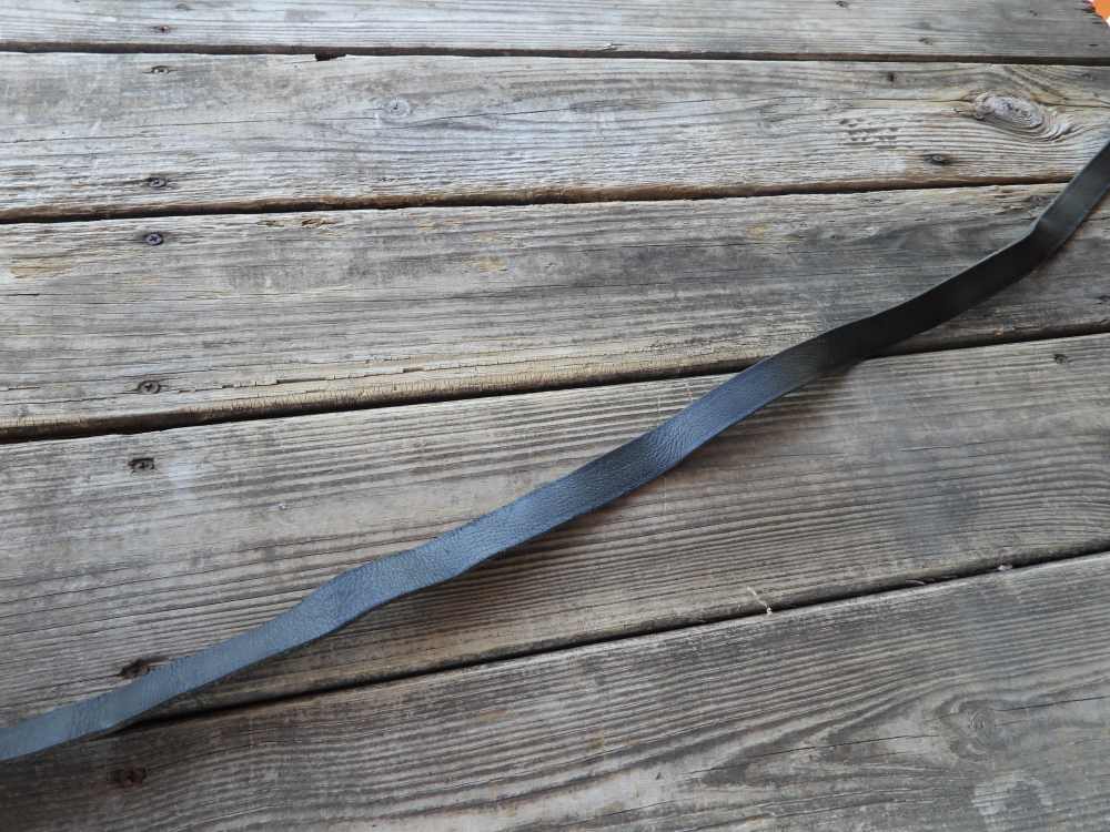 Original Finnish Mosin Nagant Green Leather Sling SA Marked-img-4