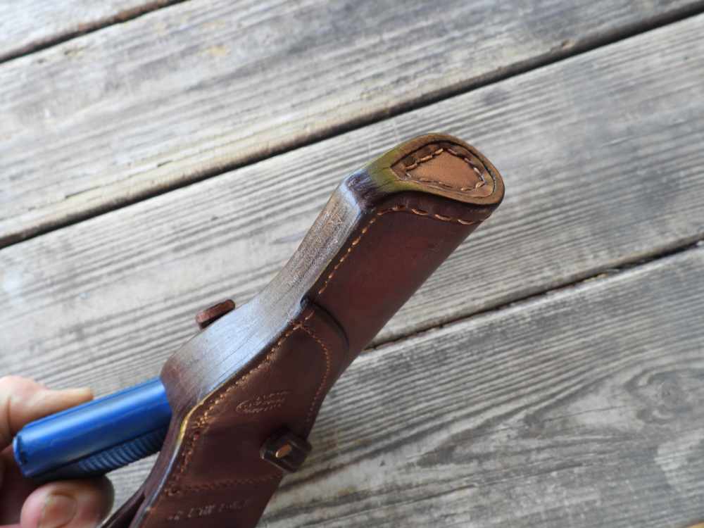 Don Hume H216 Leather Holster For Colt Commander 4"-img-2