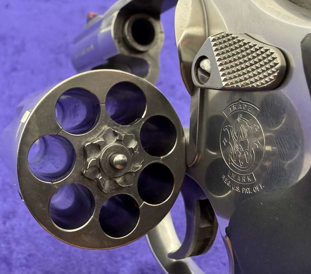 S&W 686-5 Stainless Combat Magnum 2.5" Pre Lock 7 Shot .357 Mag Boxed 1998-img-20