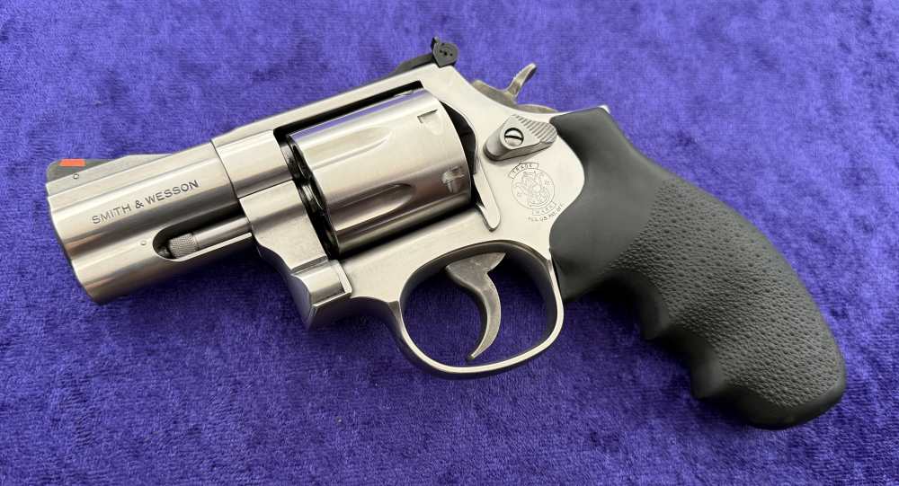 S&W 686-5 Stainless Combat Magnum 2.5" Pre Lock 7 Shot .357 Mag Boxed 1998-img-4