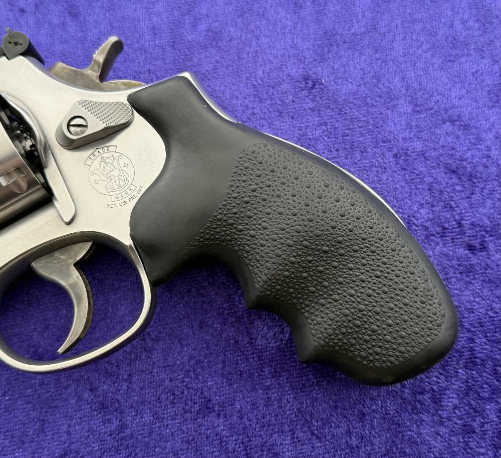 S&W 686-5 Stainless Combat Magnum 2.5" Pre Lock 7 Shot .357 Mag Boxed 1998-img-5
