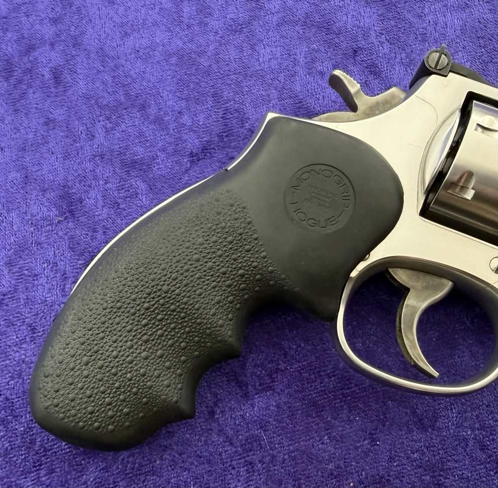 S&W 686-5 Stainless Combat Magnum 2.5" Pre Lock 7 Shot .357 Mag Boxed 1998-img-10