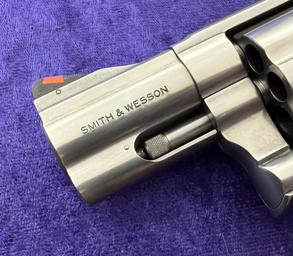 S&W 686-5 Stainless Combat Magnum 2.5" Pre Lock 7 Shot .357 Mag Boxed 1998-img-7