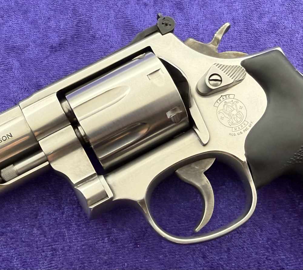 S&W 686-5 Stainless Combat Magnum 2.5" Pre Lock 7 Shot .357 Mag Boxed 1998-img-6