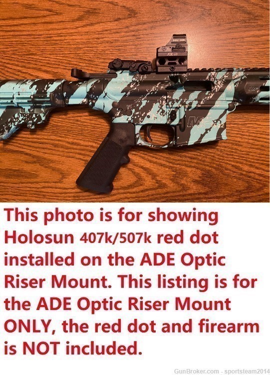  HM5 Absolute Co-witness Riser for Leupold DeltaPoint Pro,ADE NUWA Red Dot -img-3