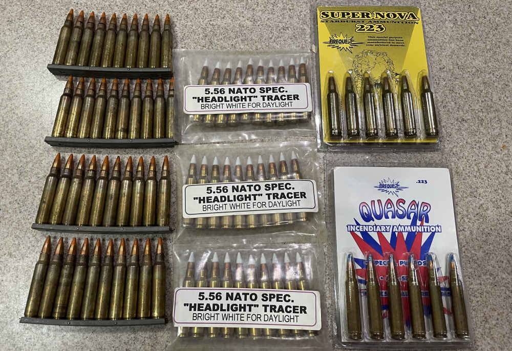 Lake City 5.56 NATO 64 Grain Military -Orange/White/Blue/Yellow Tip 82 Rds.-img-0