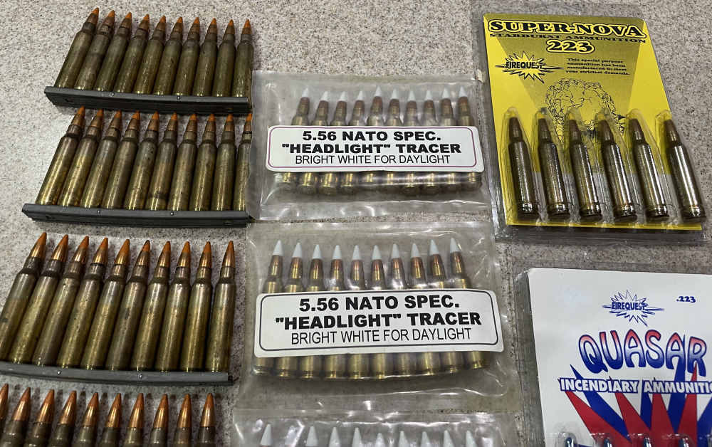 Lake City 5.56 NATO 64 Grain Military -Orange/White/Blue/Yellow Tip 82 Rds.-img-1
