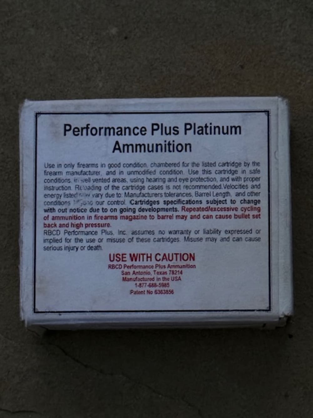 RBCD PLATINUM PLUS  ULTRA HIGH PERFORMANCE / VELOCITY / ENERGY 10MM-img-2