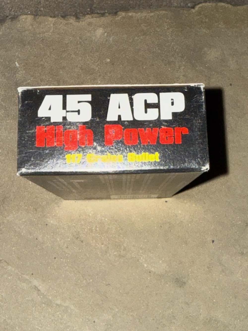 AQUILA 45 ACP HIGH POWER IQ 117GR MILITARY/LAW ENFORCEMENT AMMO SUPER RARE-img-3