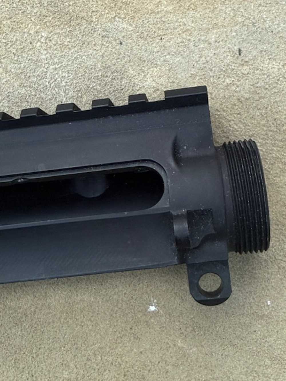 AR-15 UPPER RECEIVER WITH SQUARE FORGE MARK  AND 11 ON FRONT PIN LUG-img-3