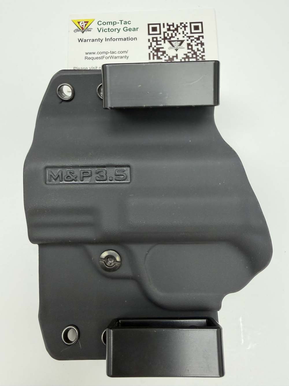 S&W M&P 3.5'', HOLSTER 9MM/40/45, OWB, RIGHT HAND, MADE BY COMP-TAC USA-img-2