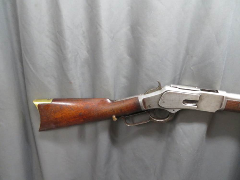 ANTIQUE WINCHESTER MODEL 1873 LEVER ACTION RIFLE-MFG 1884-.44-40 WCF-img-1