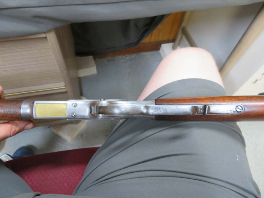 ANTIQUE WINCHESTER MODEL 1873 LEVER ACTION RIFLE-MFG 1884-.44-40 WCF-img-12