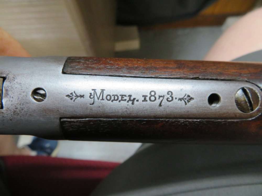ANTIQUE WINCHESTER MODEL 1873 LEVER ACTION RIFLE-MFG 1884-.44-40 WCF-img-6