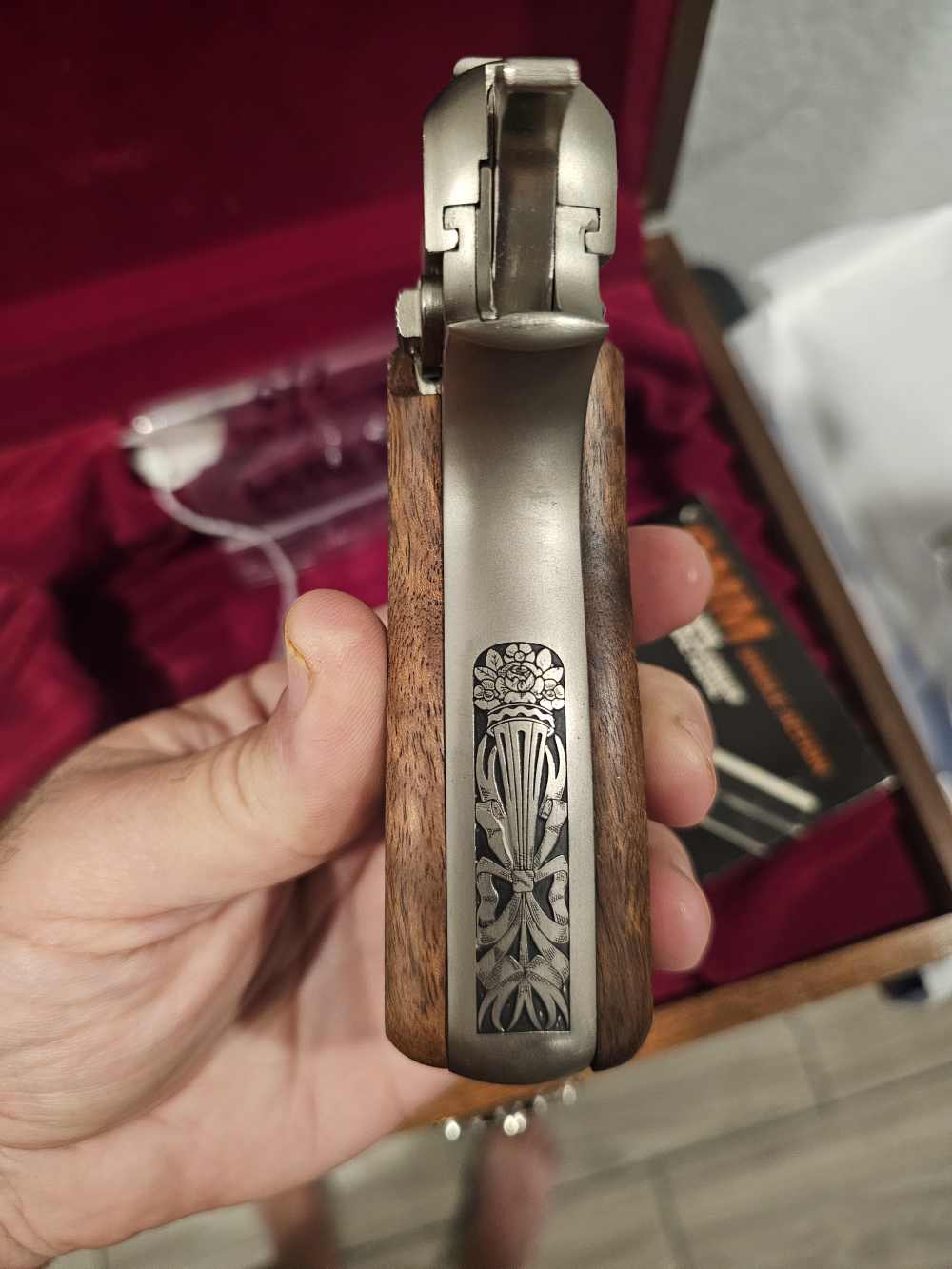 RARE BROWNING HIGH POWER HI-POWER 9MM ENGRAVED-img-9