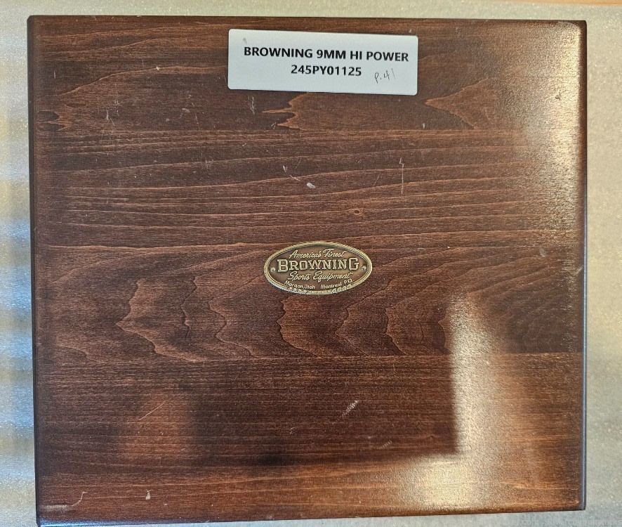 RARE BROWNING HIGH POWER HI-POWER 9MM ENGRAVED-img-8