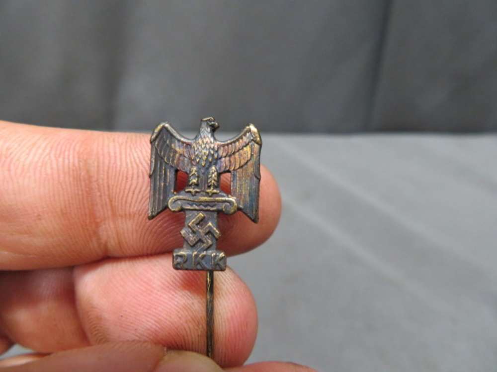 WWII GERMAN RKK REICHS CHAMBER OF CULTURE) STICKPIN-img-0