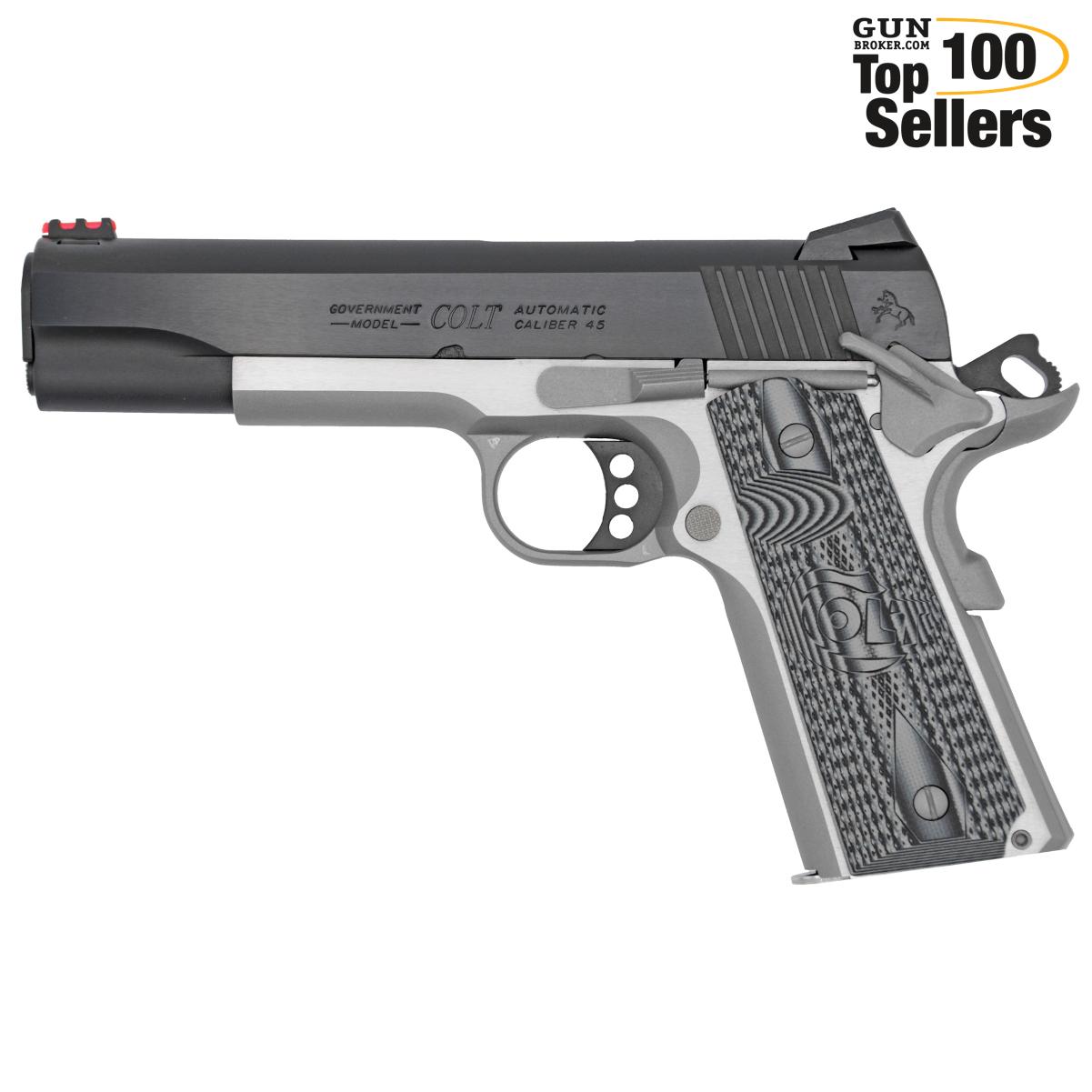 Colt's Manufacturing Competition Two-Tone 45 ACP 5in 8rd Semi-Auto Pistol-img-0