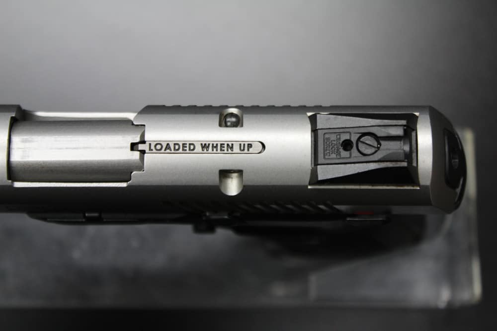 Ruger SR45 5.5” Stainless Two Tone 03801 KSR45 Mfg 2016 w/ Laser & Holster-img-19