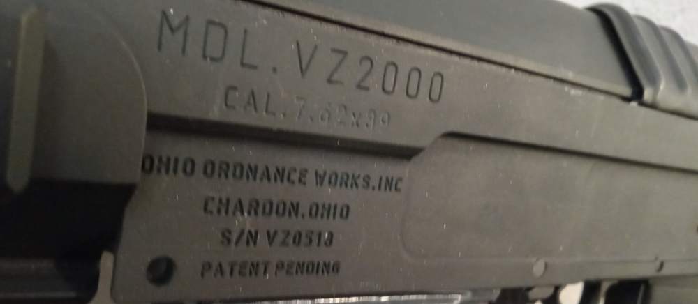 VZ2000 Ohio Ordnance VZ58 Czech military 12"Barrel NFA SBR w/ 6- 30rnd Mags-img-1