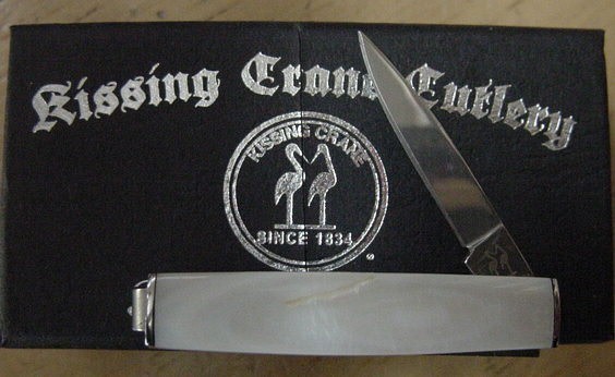 Kissing  Crane Money Clip  Knife KC5184-img-0
