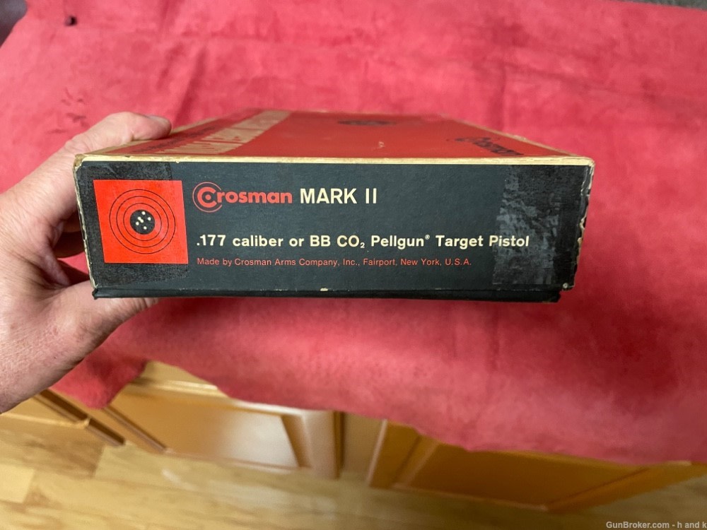 VINTAGE CROSMAN MARK II IN BOX -img-4