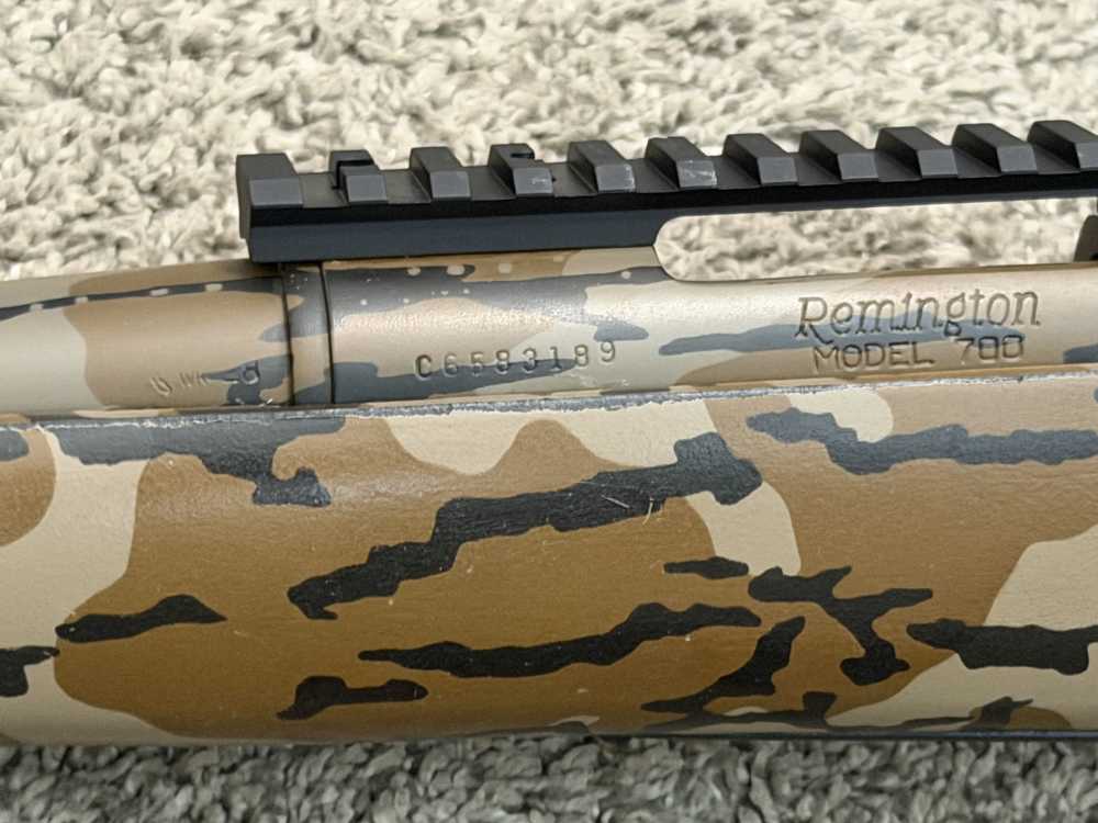 Remington 700 BDL bottomland 243 Win rare camo 22” brl 1993 exc cond.-img-6