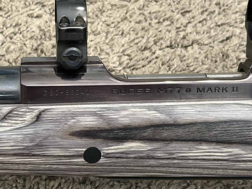 Ruger m77 Mark II 300 Win Mag 24” brl laminate Boyd’s shooter-img-7