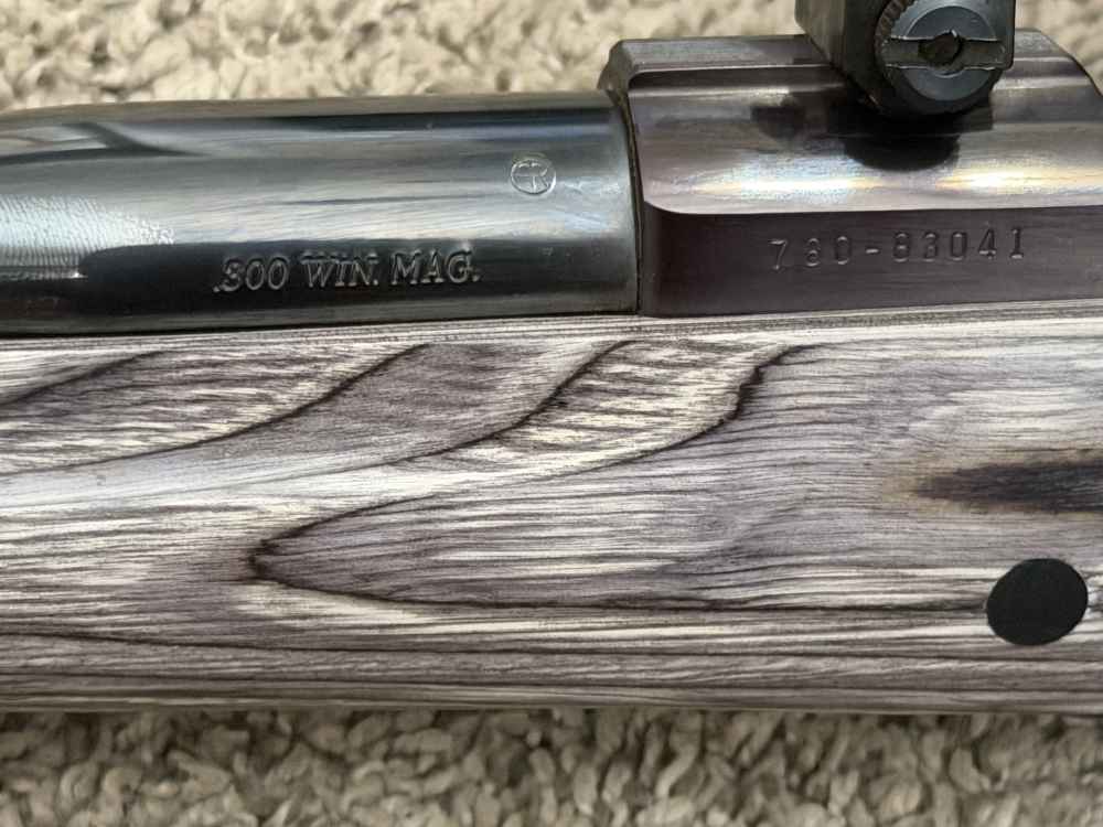 Ruger m77 Mark II 300 Win Mag 24” brl laminate Boyd’s shooter-img-8