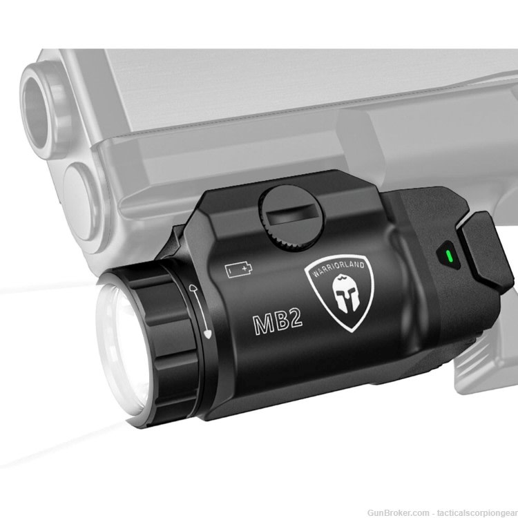 TSG Rail Mounted Weapon Light Fit:G17 /19 /P365/G3C/2C/M&P9/HellcatPro/1911-img-0