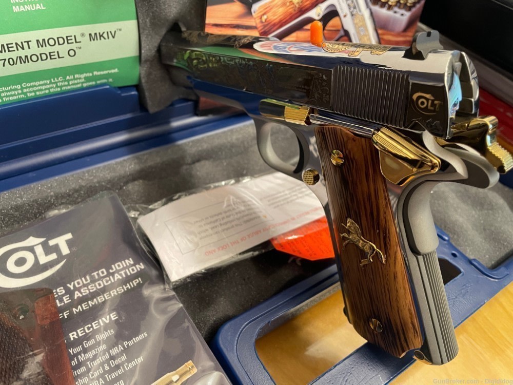 COLT *LOST STATE OF FRANKLIN* - JOHN SEVIER COLT 1911 45acp #195 OF 200-img-6