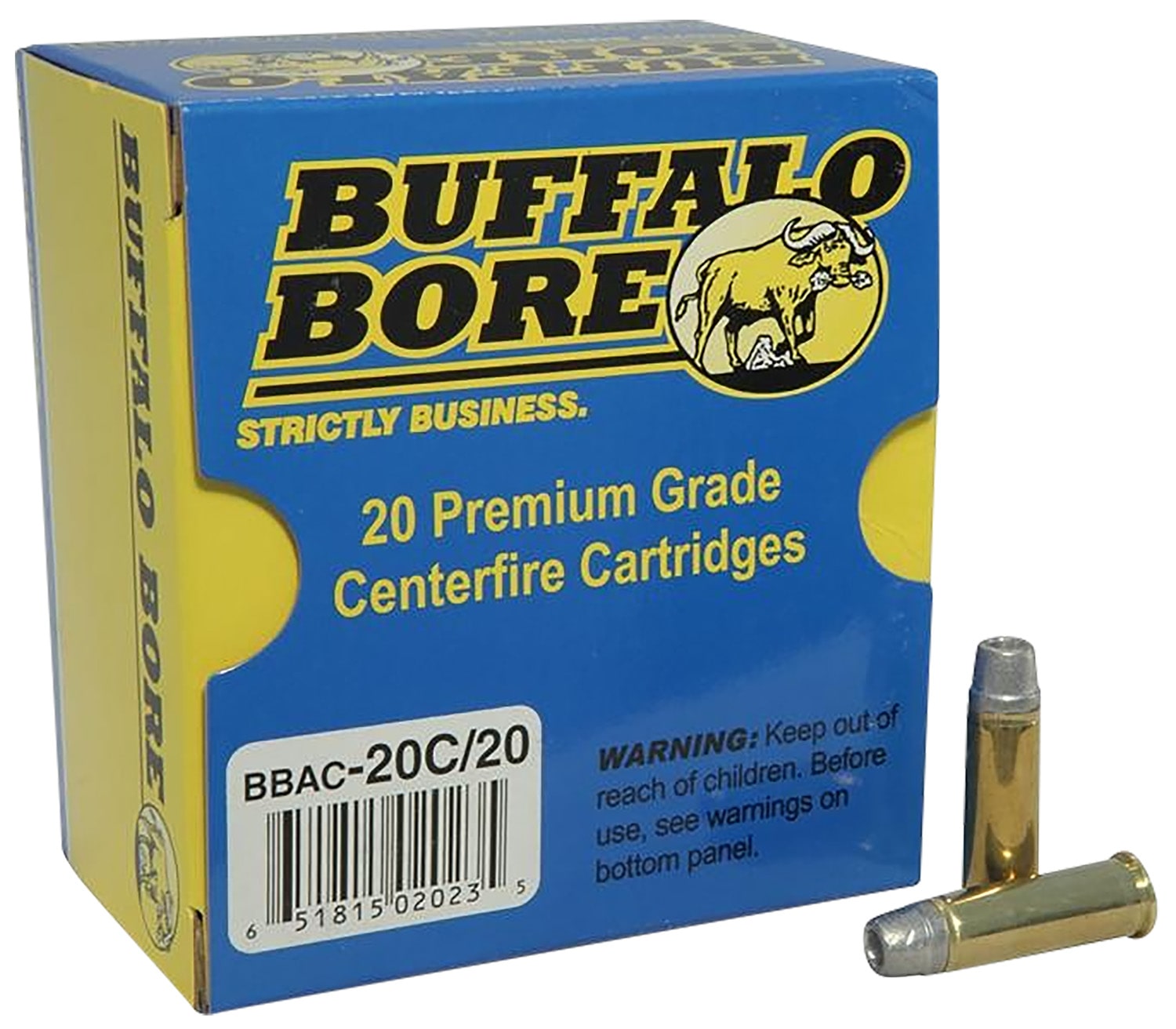 Buffalo Bore 38 Special 158gr Lead Semi Wad Cutter HP Ammo-img-0