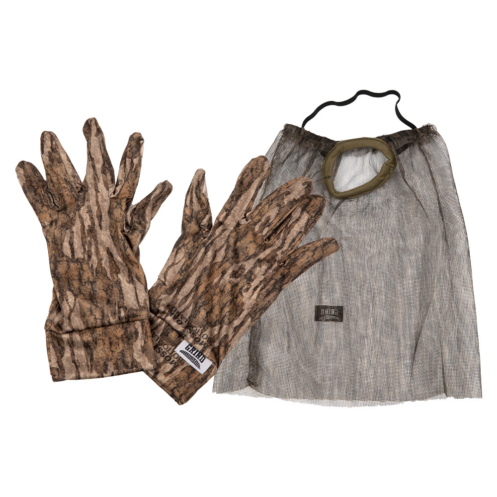 The Grind Face Mask and Glove Combo - Mossy Oak Bottomland-img-0