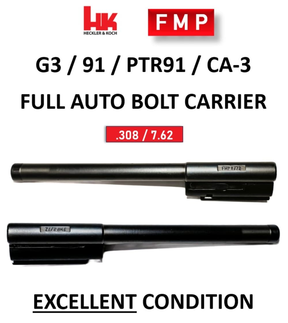 Heckler Koch HK FMP G3 / HK91 / PTR91 / CA3 Full Auto Bolt Carrier 205670-C-img-0