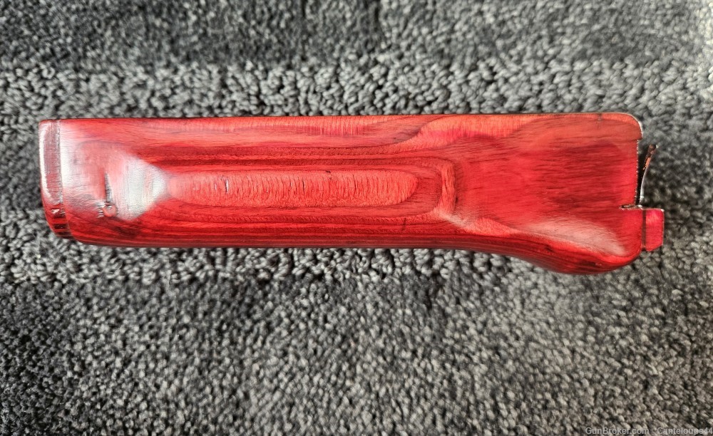 AK-74 Lower Handguard wood RUSSIAN RED Swiss Grater upper 5.45x39-img-9