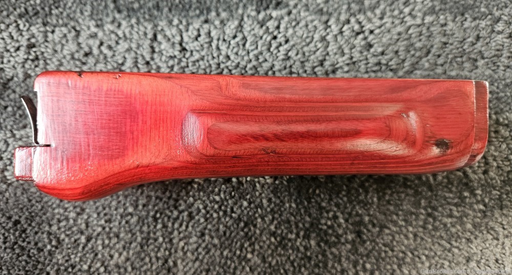 AK-74 Lower Handguard wood RUSSIAN RED Swiss Grater upper 5.45x39-img-11