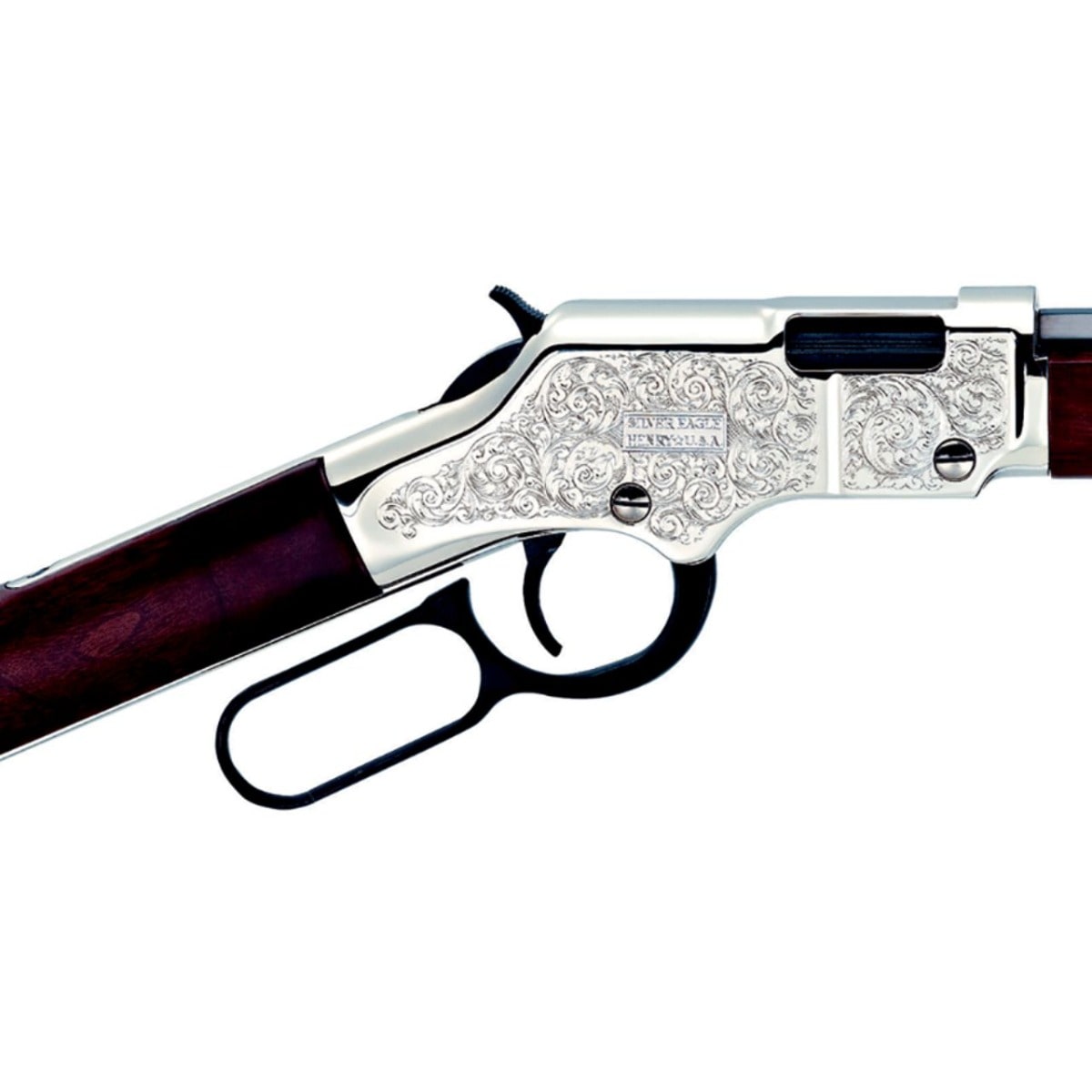 Henry Silver Eagle 22 S/L/Long Rifle 20 16 LR/21 S Nickel Walnut-img-2