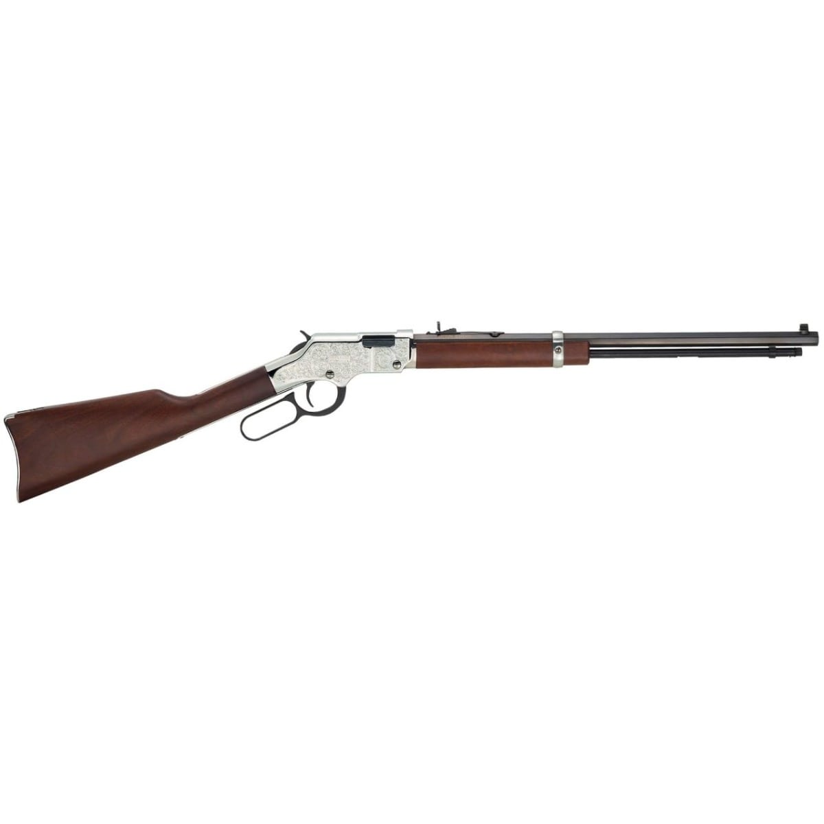 Henry Silver Eagle 22 S/L/Long Rifle 20 16 LR/21 S Nickel Walnut-img-0