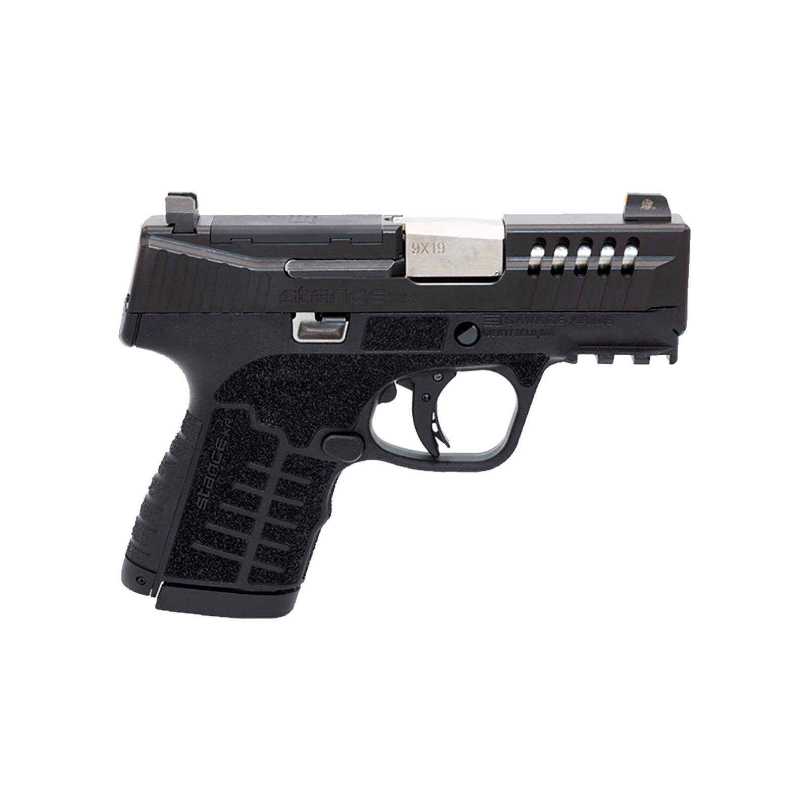 SAVAGE Stance XR MC9 9mm 3.2in 13rd Pistol w/ Night Sights (67063)-img-1