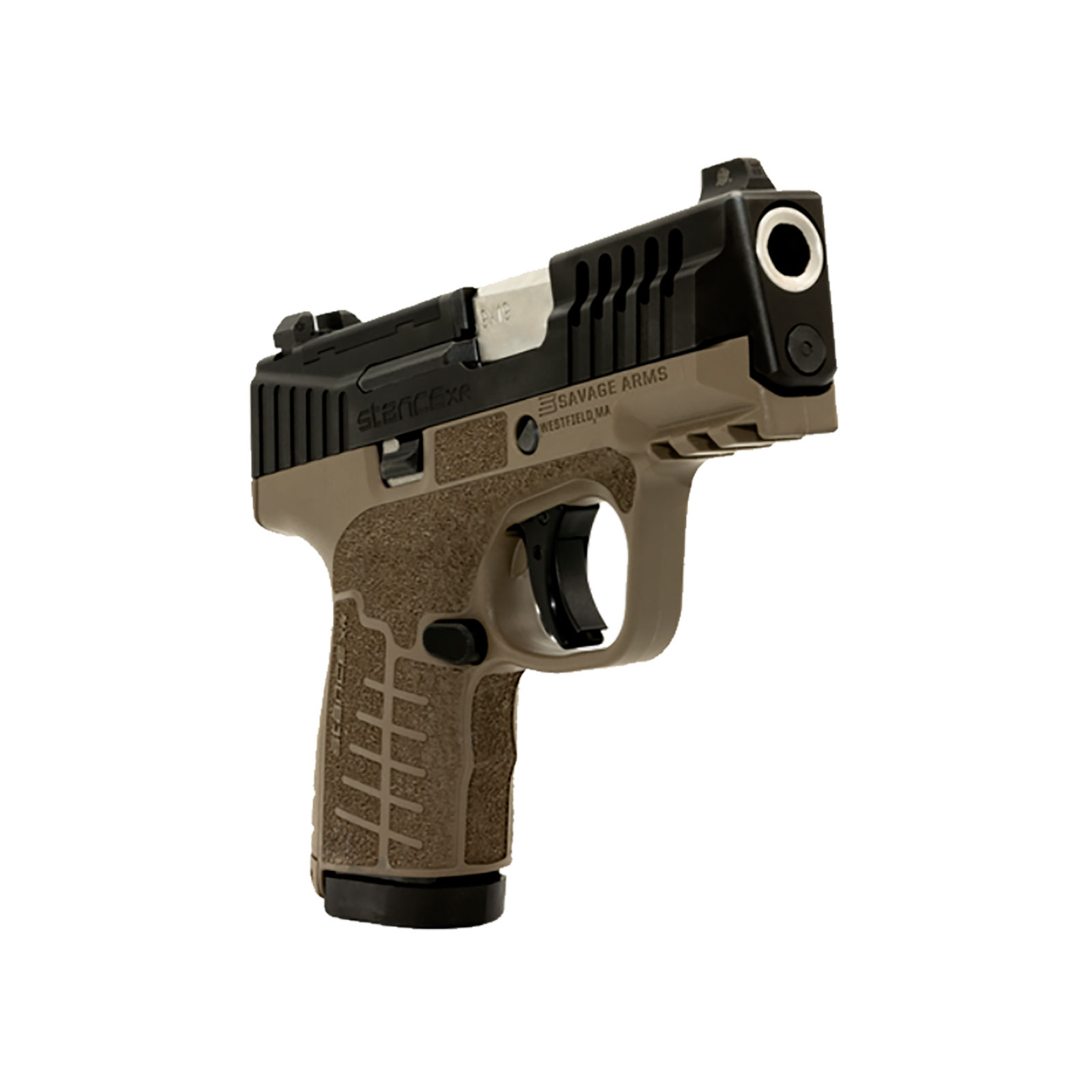 SAVAGE Stance XR MC9 9mm 3.2in 13rd FDE Grip Pistol w/Night Sights (67065)-img-3