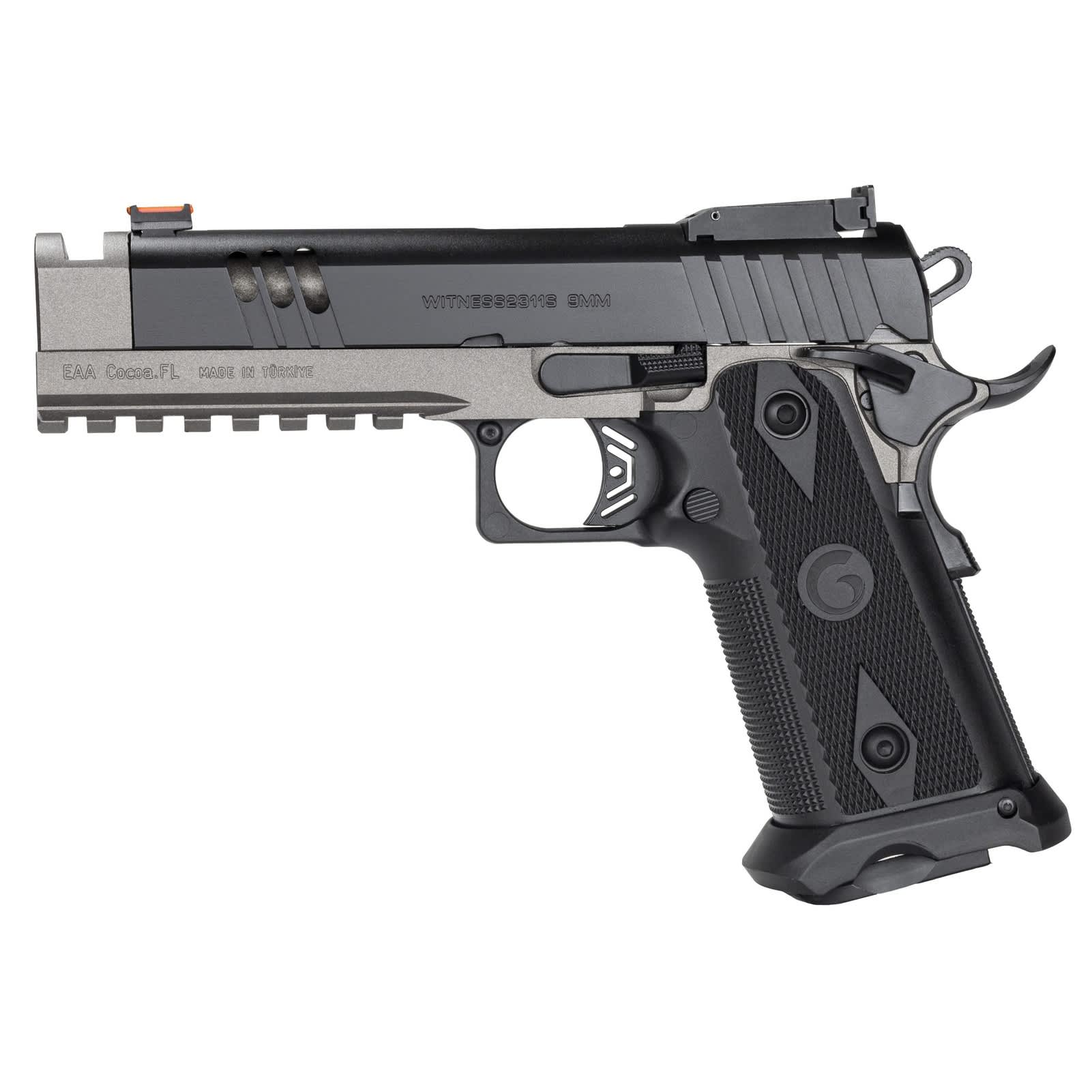 EAA Witness2311 Match X 9mm 5in 17rd/20rd Single-Action Pistol (395025)-img-2