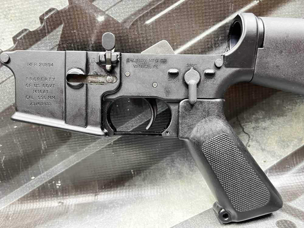 M16A1 Colt 603 H&R GM Balimoy retro clone lower 5.56 5.5# trigger -img-2