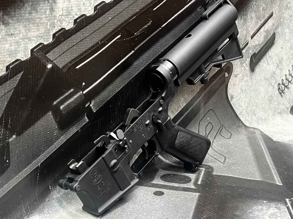 AR-9 9mm SMG 635 retro clone lower 5.5# trigger LRBHO Colt Mags-img-5