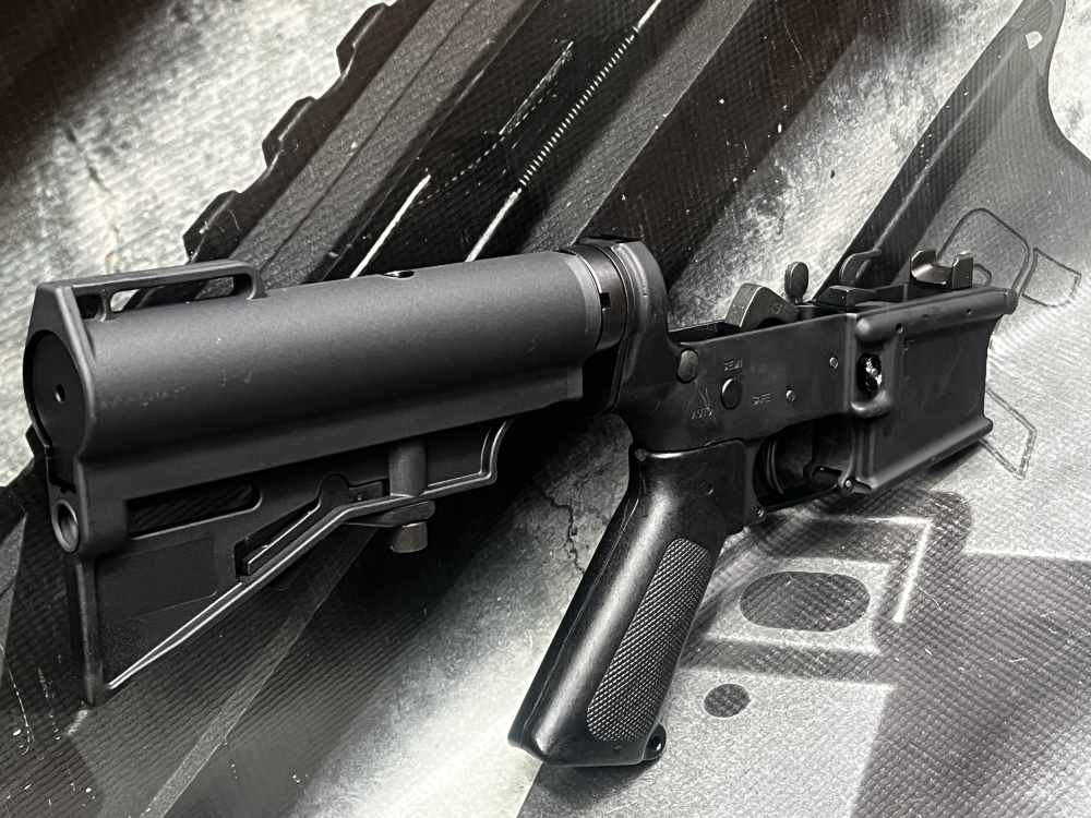 AR-9 9mm SMG 635 retro clone lower 5.5# trigger LRBHO Colt Mags-img-7