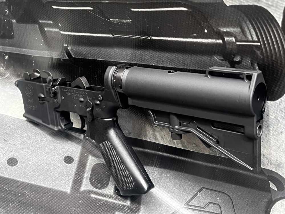 AR-9 9mm SMG 635 retro clone lower 5.5# trigger LRBHO Colt Mags-img-6