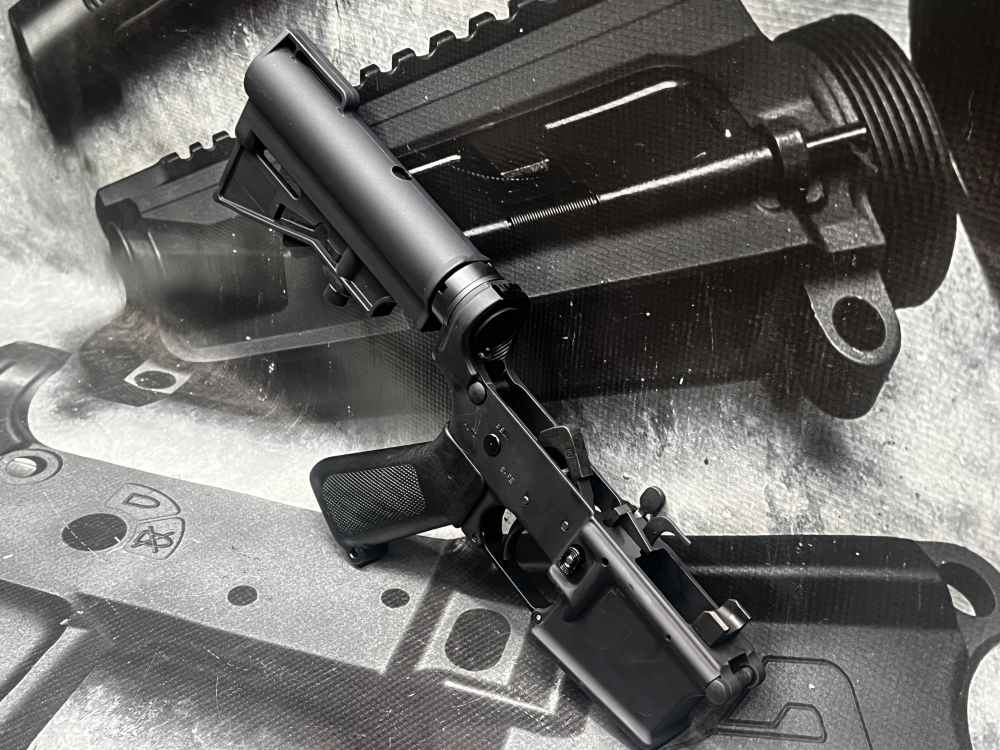 AR-9 9mm SMG 635 retro clone lower 5.5# trigger LRBHO Colt Mags-img-4