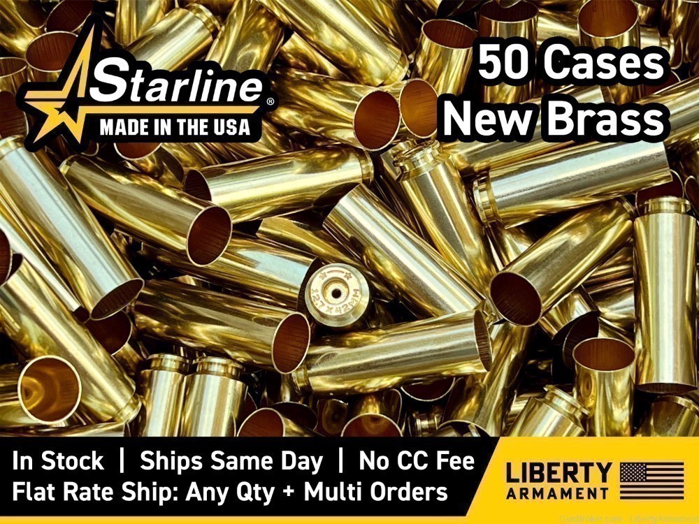 Starline 12.7x42 Brass, 50 Beowulf-img-0