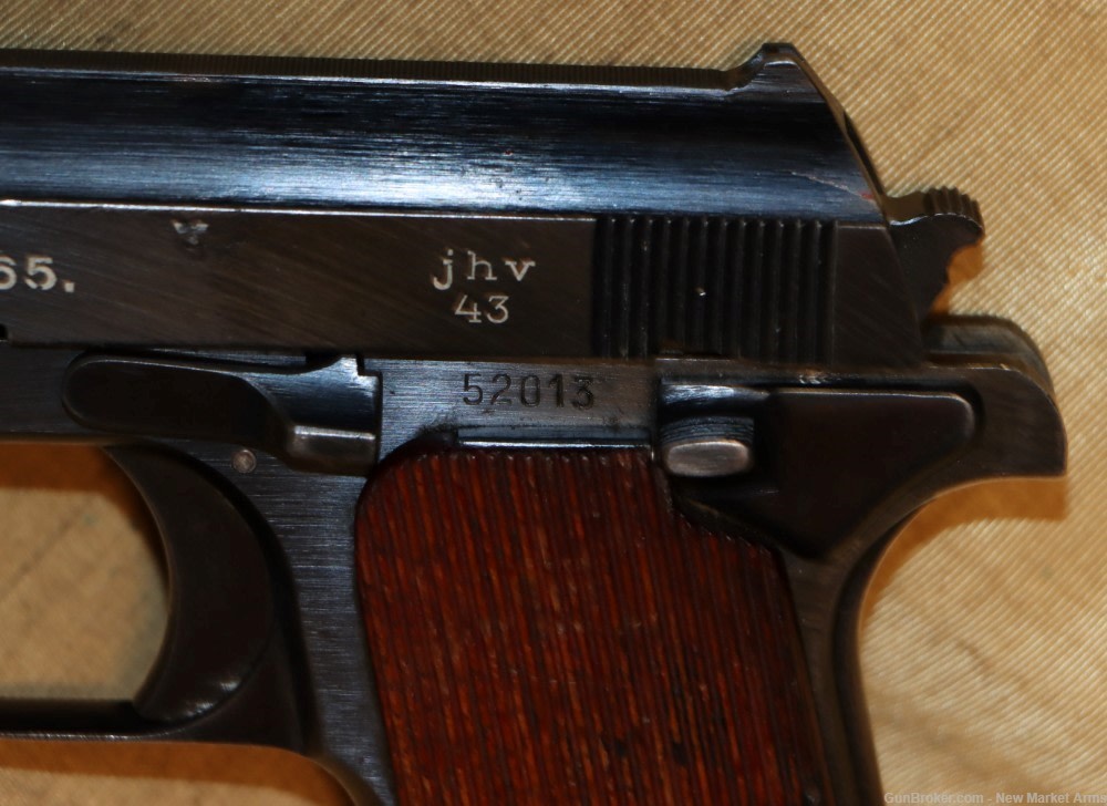 Scarce & Fine WWII German Luftwaffe FEG Model 37 Pistol c. 1943-img-4