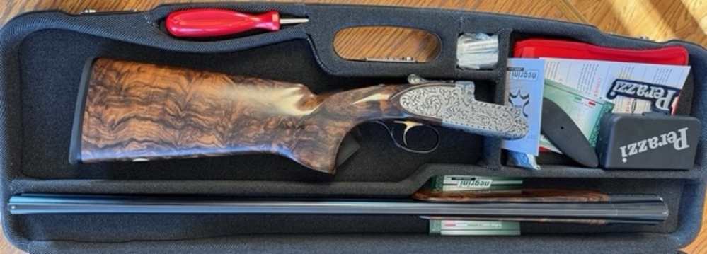 Perazzi MX8-20 SCO, Sideplate, 29 1/2", Chokes, With Papers And Case, 99% -img-3