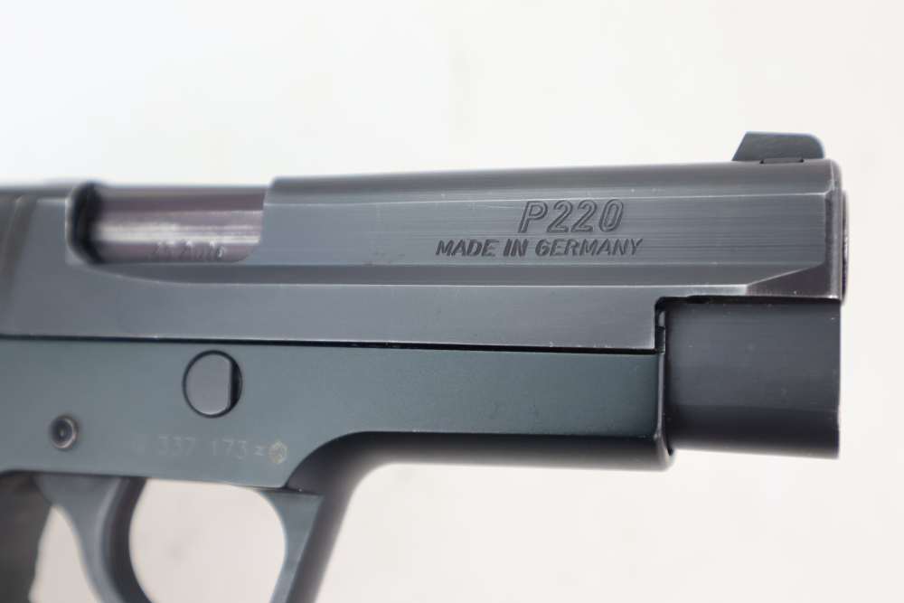 Rare Nice German Sig Sauer P220 .45 ACP Pistol W/ 4.4" Barrel W/ Box SA/DA -img-18